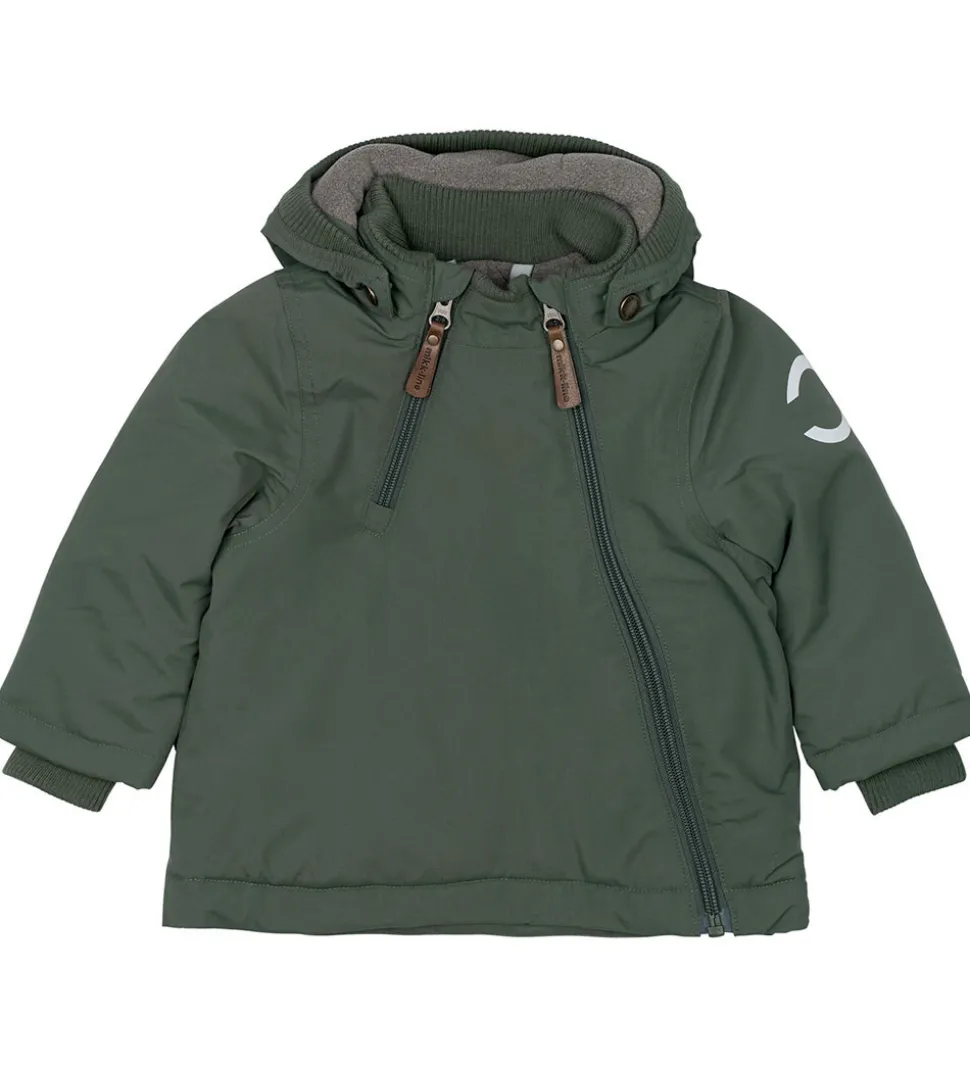 Mikk-Line Vinterjakke - Solid - Thyme