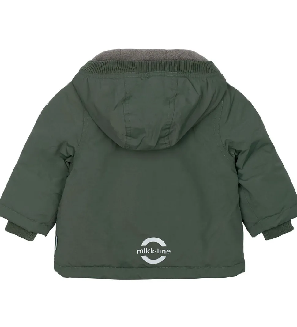 Mikk-Line Vinterjakke - Solid - Thyme