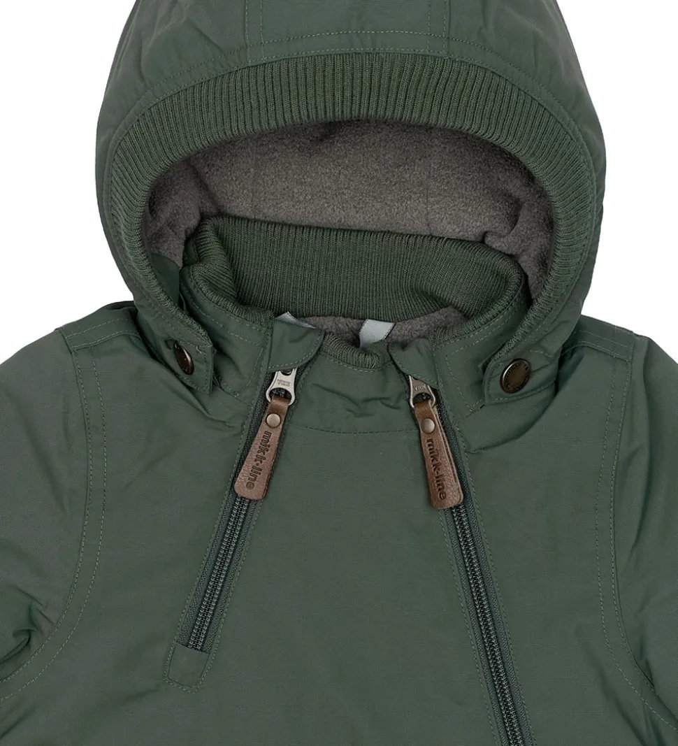 Mikk-Line Vinterjakke - Solid - Thyme