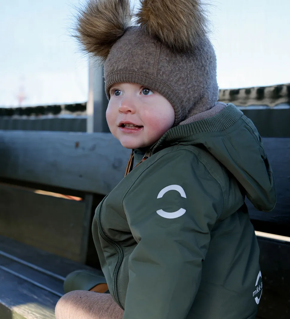 Mikk-Line Vinterjakke - Solid - Thyme