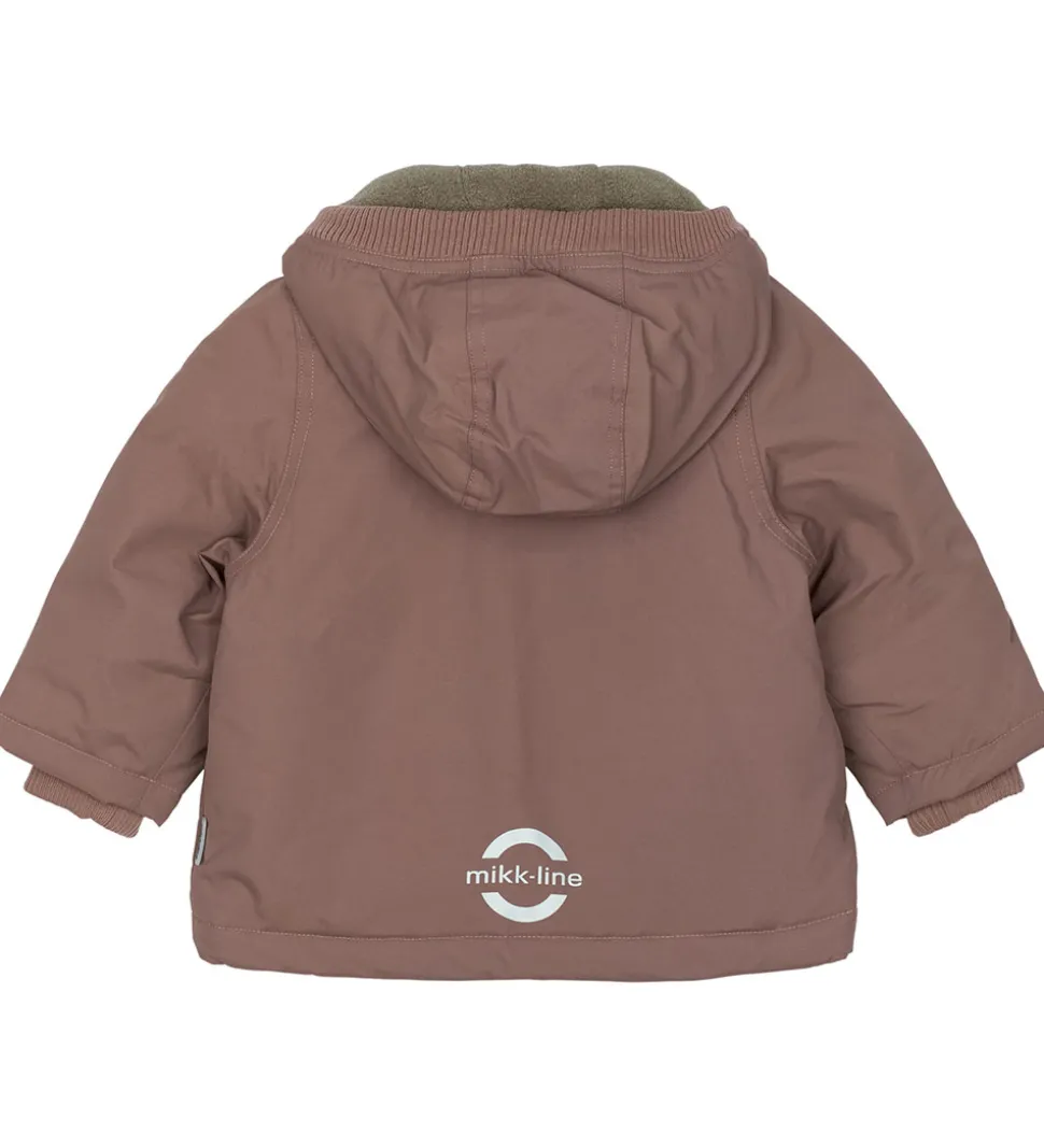 Mikk-Line Vinterjakke - Solid - Twilight Mauve