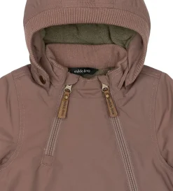 Mikk-Line Vinterjakke - Solid - Twilight Mauve