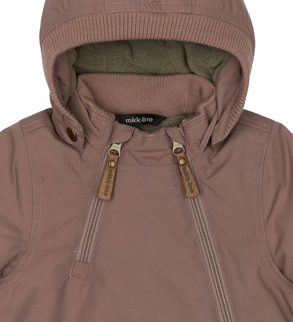 Mikk-Line Vinterjakke - Solid - Twilight Mauve
