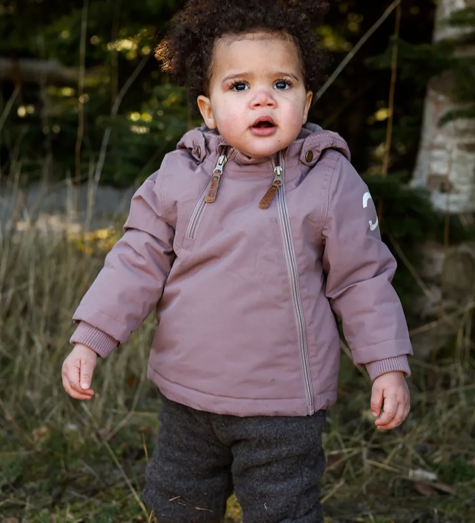 Mikk-Line Vinterjakke - Solid - Twilight Mauve