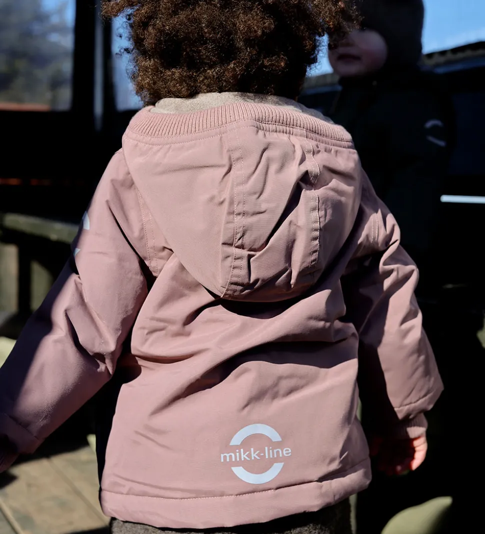 Mikk-Line Vinterjakke - Solid - Twilight Mauve