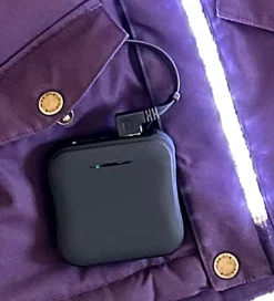 Mikk-Line Vinterjakke m. Lys - Nightshade