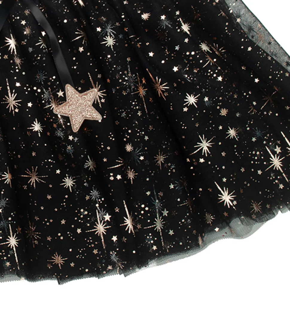 Mimi & Lula Tylskørt - Aurora Witch - Sort