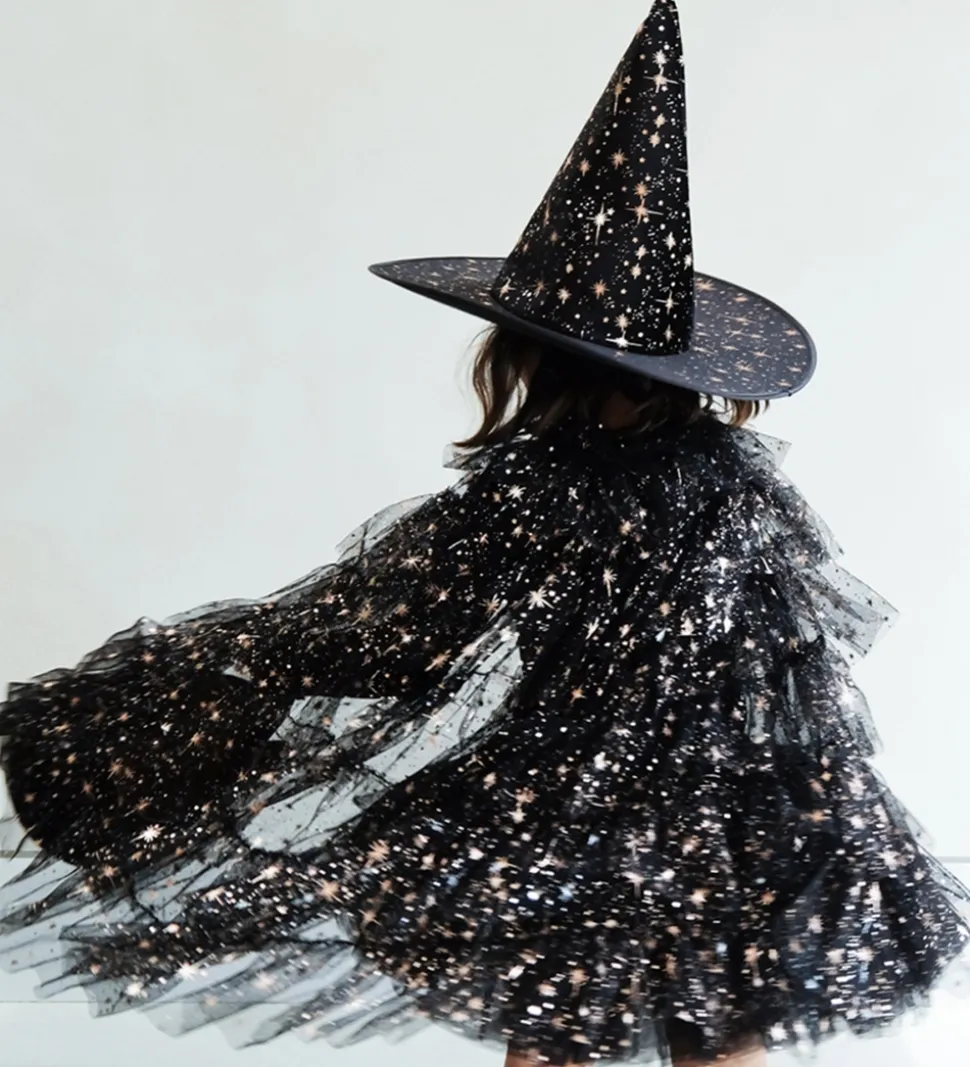 Mimi & Lula Tylskørt - Aurora Witch - Sort