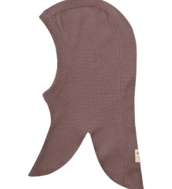 Mini A Ture Elefanthue - Uld - MatKea - 1-lag - Peppercorn Plum