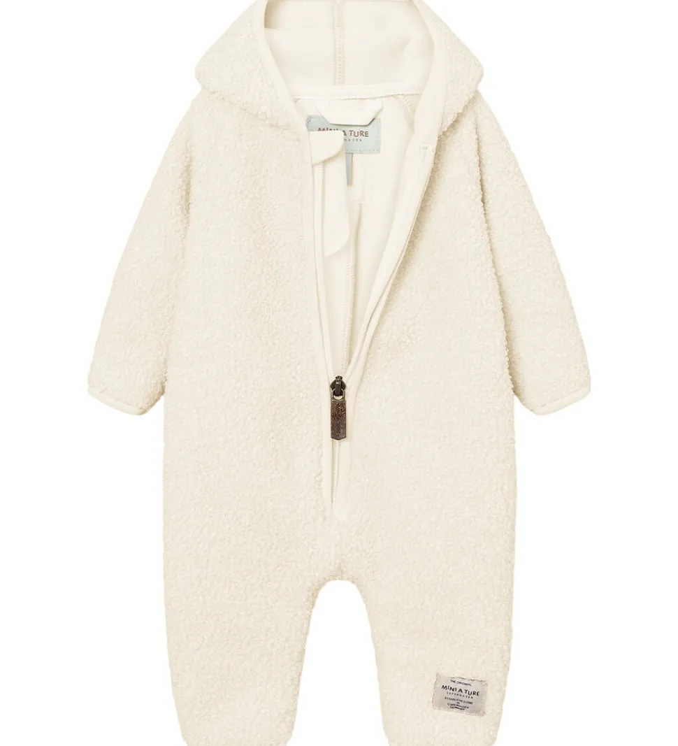 Mini A Ture Fleecedragt - MatAdel - Angora Cream