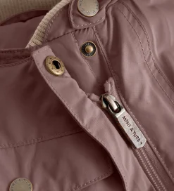 Mini A Ture Flyverdragt - MatWisti Fleece - Peppercorn Plum