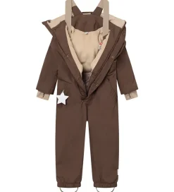 Mini A Ture Flyverdragt - MatWanni Fleece - Chestnut Brown