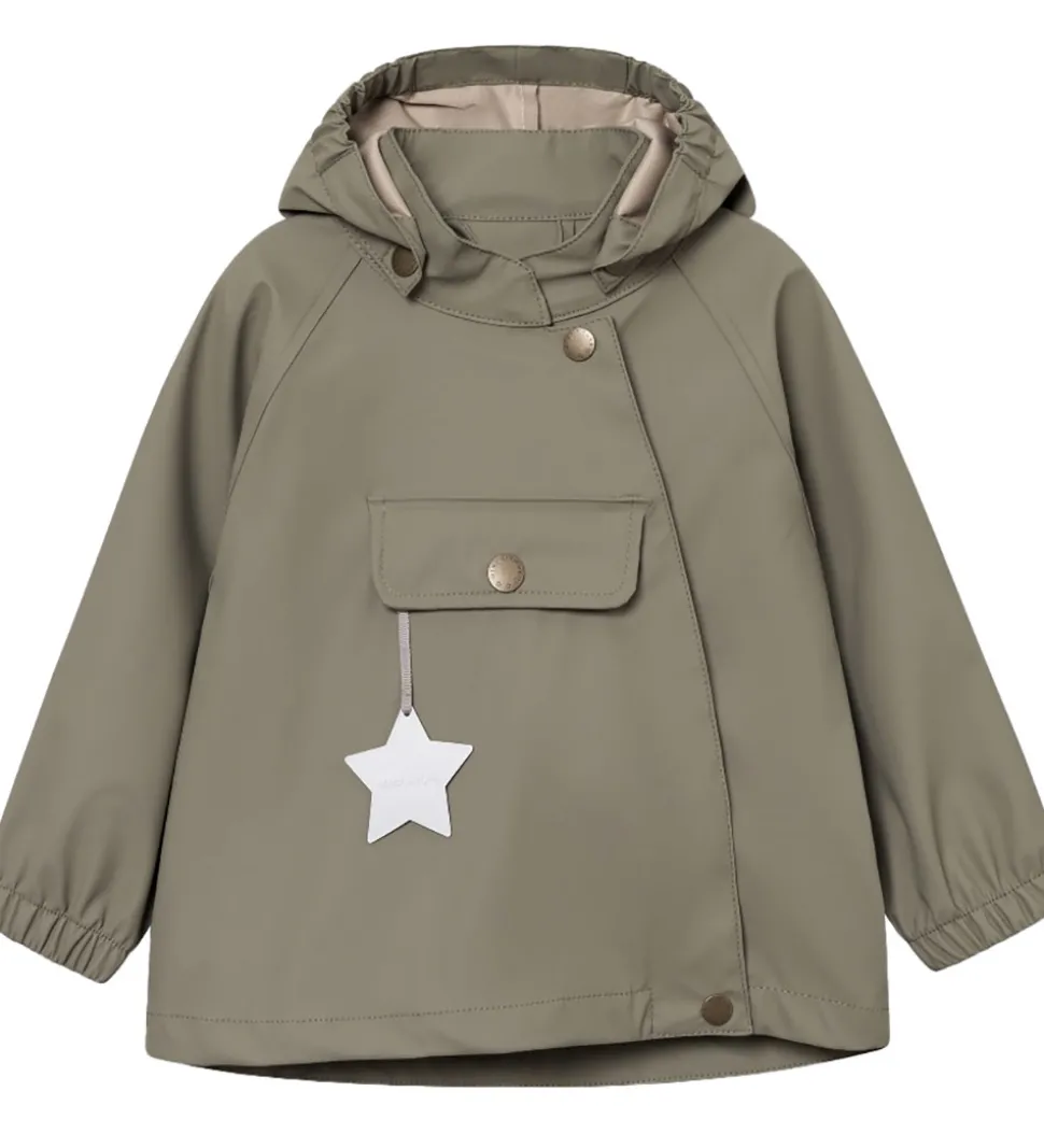 Mini A Ture Regntøj m. Seler - PU - MatWainis - Vert