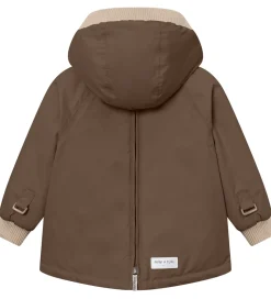 Mini A Ture Vinterjakke - MatBaby Wen Fleece Anorak - Chestnut B
