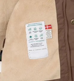 Mini A Ture Vinterjakke - MatWally Fleece - Chestnut Brown