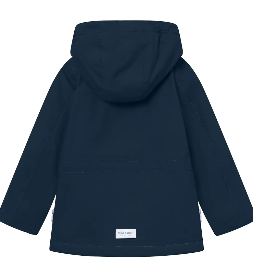 Mini A Ture Vinterjakke - MatAdyanko Fleece - Outer Space