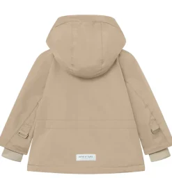 Mini A Ture Vinterjakke - Matwally Fleece - Savannah Tan