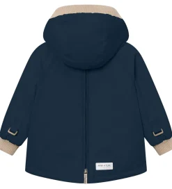 Mini A Ture Vinterjakke - MatBaby Wen Fleece Anorak - Outer Spac