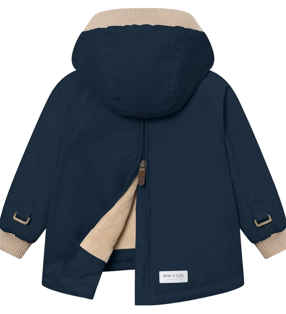 Mini A Ture Vinterjakke - MatBaby Wen Fleece Anorak - Outer Spac