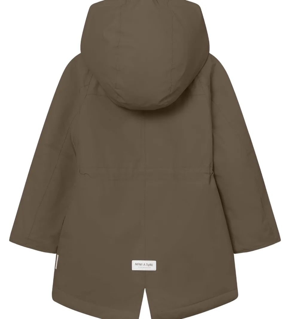 Mini A Ture Vinterjakke - MatVikania Fleece - Tarmac Green