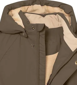Mini A Ture Vinterjakke - MatVikania Fleece - Tarmac Green