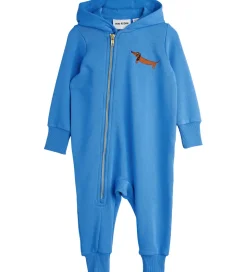 Mini Rodini Heldragt - Dog - Baby Onesie - Blå