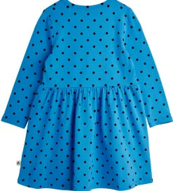 Mini Rodini Kjole - Polka Dots - Blå