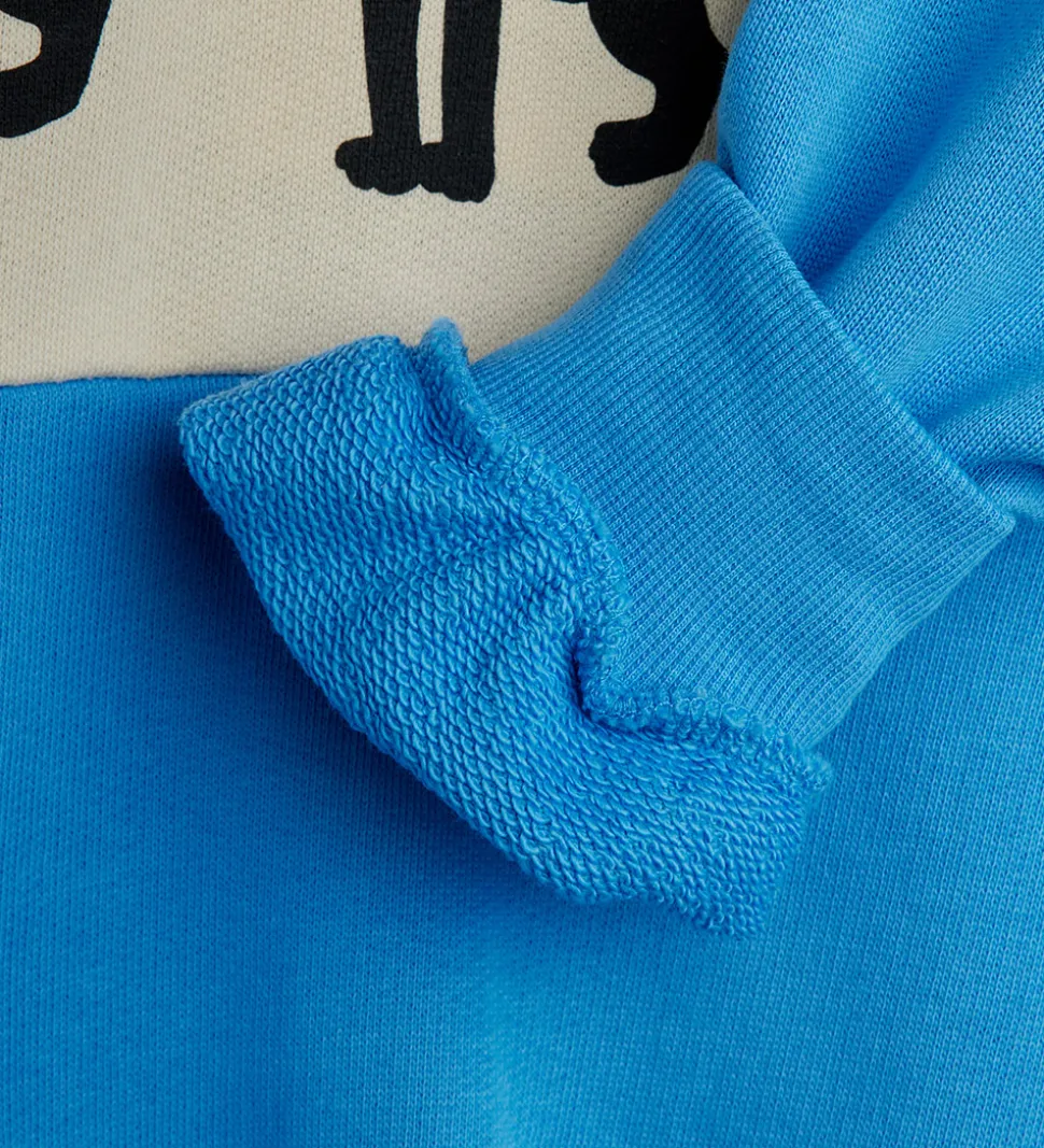 Mini Rodini Sweatshirt - Panther - Blå