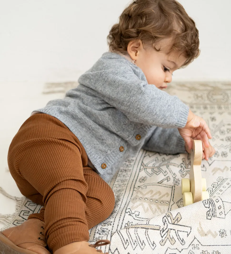 Minimalisma Cardigan - Inka - Uld - Gråmeleret