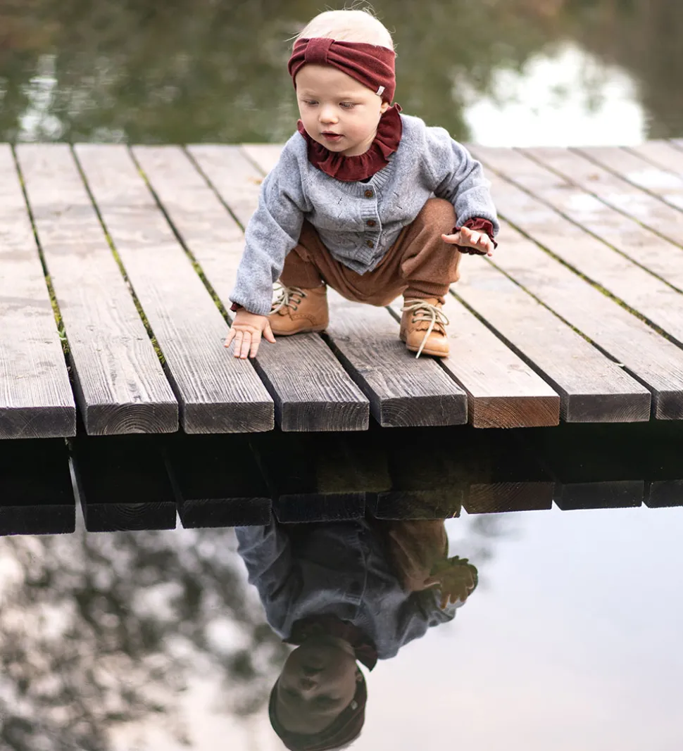 Minimalisma Cardigan - Inka - Uld - Gråmeleret