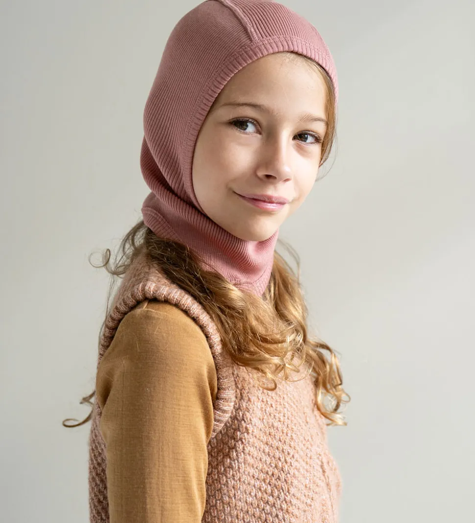 Minimalisma Elefanthue - 1-lags - Rib - Silke/Bomuld - Belefant