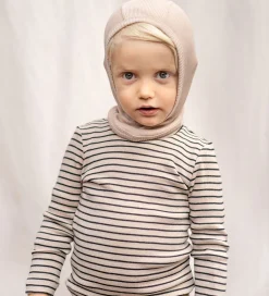 Minimalisma Elefanthue - 1-lags - Rib - Uld - Alephant - Beige