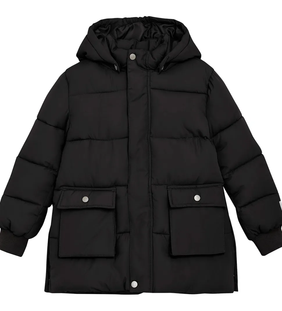 Minymo Dynejakke - Lang - Sort