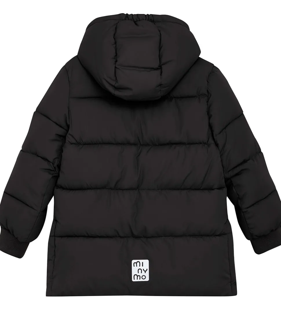 Minymo Dynejakke - Lang - Sort