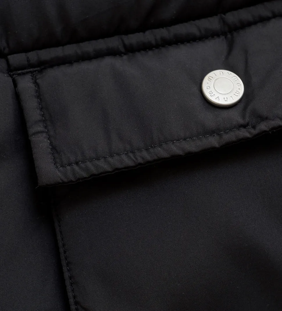 Minymo Dynejakke - Lang - Sort