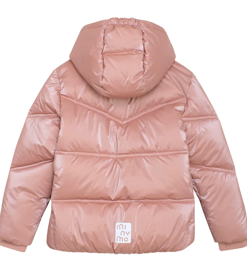 Minymo Dynejakke - Shiny - Misty Rose