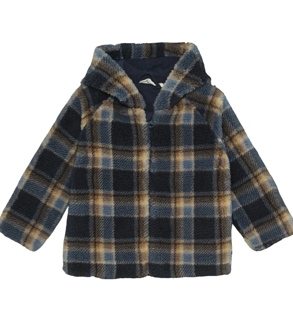 Minymo Fleecejakke - Parisian Night m. Tern