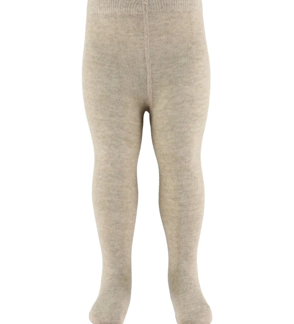 Minymo Strømpebukser - Noos - Solid - Silver Mink Melange