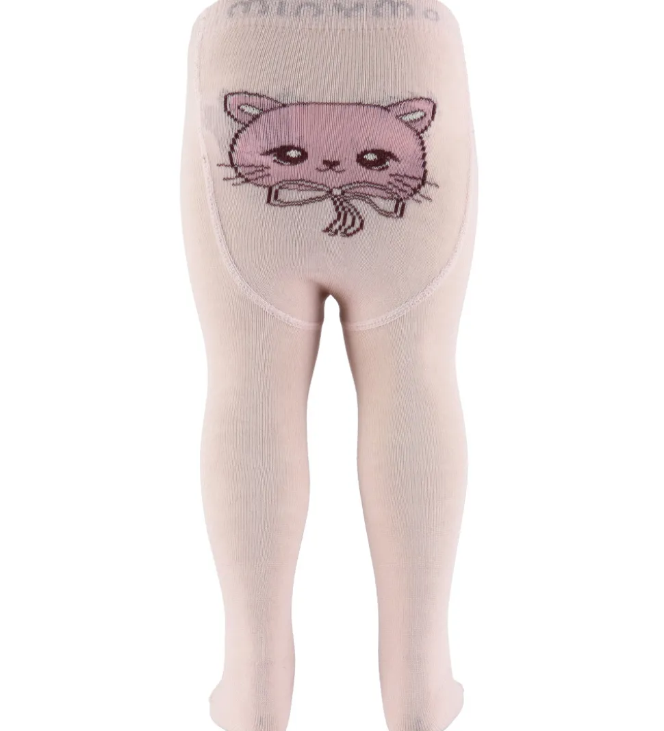 Minymo Strømpebukser - Shell m. Kat