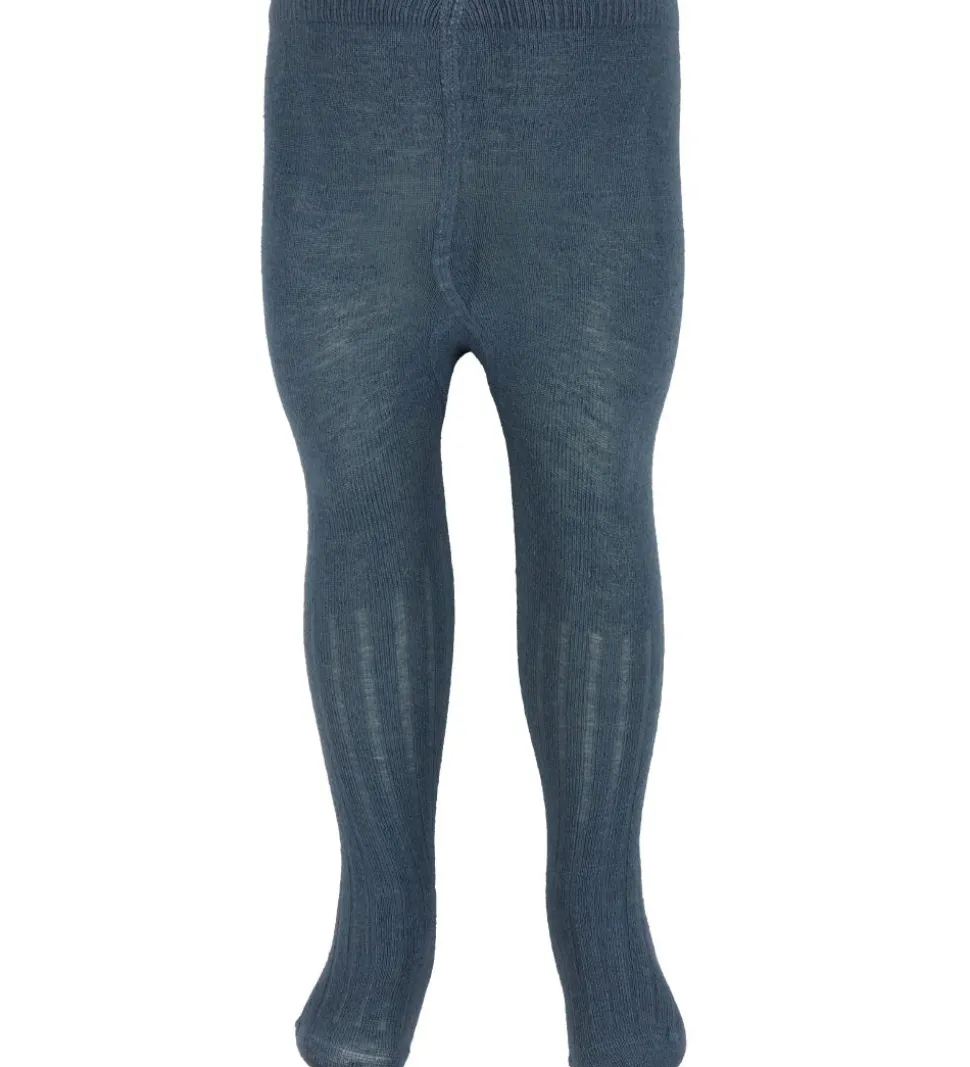 Minymo Strømpebukser - Uld - 2-Pak - Dark Navy