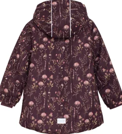 Minymo Vinterjakke - AOP - Catawba Grape