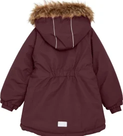 Minymo Vinterjakke - Catawba Grape m. Flæser