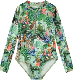 Molo Badedragt - UV50+ - Necky - Green Tropical