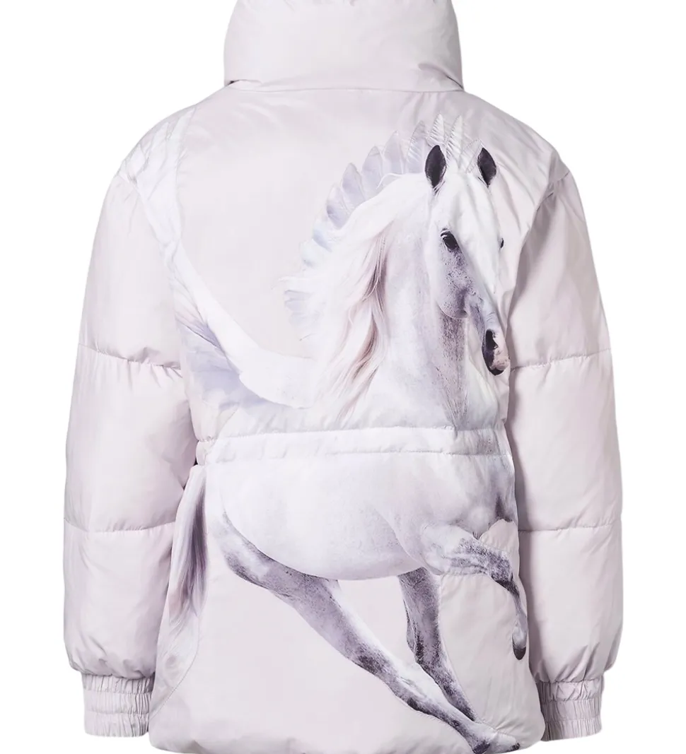 Molo Dynejakke - Hally - Lilac Marble