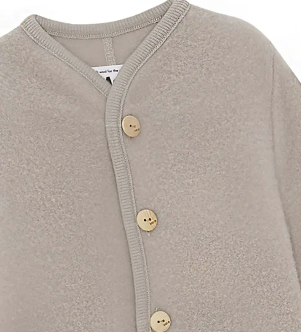 Molo Fleecedragt - Uld - Umar - Moon Sand