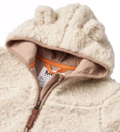 Molo Fleecejakke - Teddy - Ummi - White Noise