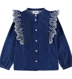 Molo Skjorte - Denim - Raphaella - Oak Embroidery