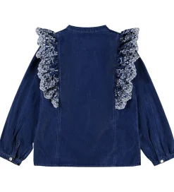 Molo Skjorte - Denim - Raphaella - Oak Embroidery