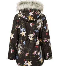 Molo Vinterjakke - Cathy Fur - Paisley Flowers