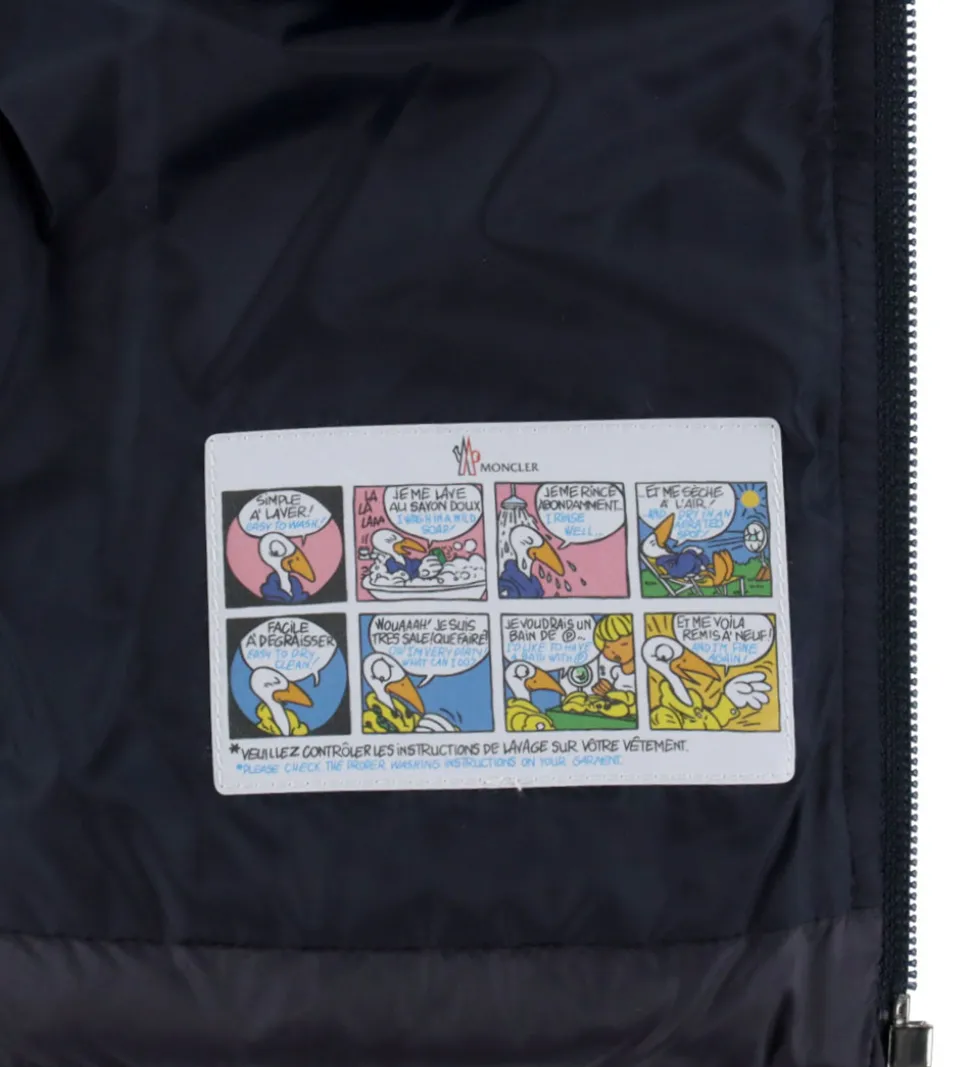 Moncler Dunjakke - Jules - Navy